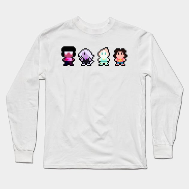 We... Are the Crystal Bits! Long Sleeve T-Shirt by ImpishMATT